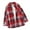 Red, variant on Fashion Plaid Botton Jackets for Womens 2024 Plus Size Long Sleeve Checker Printing Turndown Collar Tops Shirt