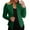 Green, variant on YOUSNH Woman Jackets Solid Open Front Elegant Long Sleeve Work Office Outerwear Women's Clothing Blazers Jackets for Women Yellow L