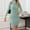 Mint Green, variant on Stichou Women Casual Mock Neck Bodycon Mini Dress Long Sleeve Basic Slim Fit Bodycon Short Pencil Dresses Coffee M