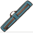 thumbnail image 3 of LZDU35BL Lucasi Duo Soft Case 3 Butt 5 Shaft Blue/Brown, 3 of 5