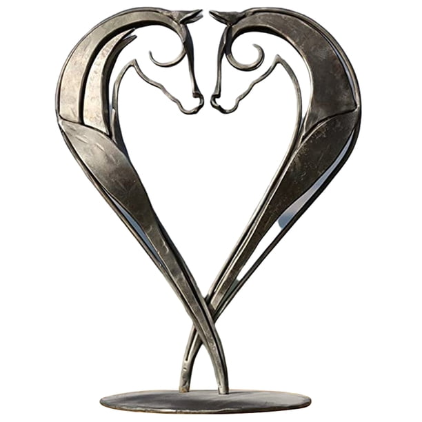 Caballo Rústico, Estatua Moderna, Arte De Metal, Estatua De Caballo Resistente Al Agua Para El Hogar, Estante De Libros, Chimenea, Decoración De Escritorio De Oficina