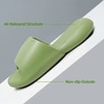 thumbnail image 4 of Chanclas antideslizantes para mujeres y hombres, cómodas zapatillas de ducha EVA para sauna, masaje, toboganes de piscina, sandalias de baño de secado rápido con suela antideslizante (39/40) JAMW Sencillez, 4 of 5