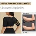 thumbnail image 4 of MANIFIQUE Women's Plus Size Shapewear Tops Post Surgery Compression Sleeve for Arm Shaper, 4 of 6