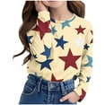 thumbnail image 2 of Girls Tops Size 7 Sweatshirts for Teen Girls 10-12 Trendy Green Shirt for Girls Girls Clothes Size 6-7 Clearance Items Under 10 Dollars, 2 of 8