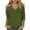 Green-04, variant on Womens Casual Tops Cold Shoulder V Neck Plain Tunic Blouse Fashion Summer Fall Blouse