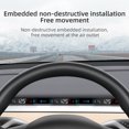 thumbnail image 3 of HUD digitales Velocímetro digital de fuente grande con pantalla frontal dedicada para Tesla Model 3 Model Y, 3 of 7