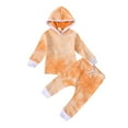 thumbnail image 2 of LSLJS Mode Sweat-Shirt à Manches Longues Tie-Dye Hooded pour Enfants, Baby Tops, 2 of 9