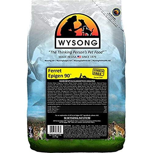 Wysong Ferret Epigen 90 - Dry Ferret Food - 5 Pound Bag