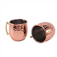 thumbnail image 2 of Mini Mula Moscú de Acero Inoxidable de 2 Onzas Mini Tazas Espresso Chapada en Cobre Juego de Tazas de Tiro de 16, 2 of 5