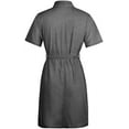 thumbnail image 2 of HLSOHJP Women's Summer Denim Dress Short Sleeve Dresses Holiday Dinner Fall Casual Fashion Comfy Belted Sundress, 2 of 2