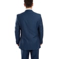 thumbnail image 2 of Mens Suit Two Piece One Button Peak Lapel Solid Suits, 2 of 6