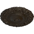 thumbnail image 3 of Ekena Millwork 21"OD x 2"P Marseille Ceiling Medallion (Fits Canopies up to 7 3/8"), Hand-Painted Stone Hearth, 3 of 6