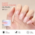 thumbnail image 4 of Set de esmaltes de uñas GAOY Jelly Gel, 6 colores, 6,5 ml, manicura de salón, 4 of 7