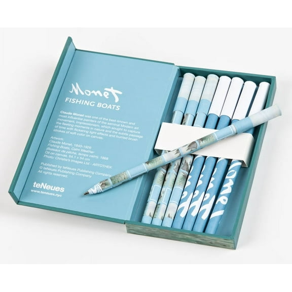 Fishing Boats, Claude Monet 8-Pen Set (General merchandise)