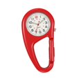 thumbnail image 3 of Reloj con mosquetón, reloj de bolsillo portátil y versátil para enfermeras y mujeres. Rojo, 3 of 8