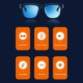 thumbnail image 2 of Gafas inteligentes Irfora Lecoo C8 Gafas de sol inteligentes Inalámbrico BT5.0 Auriculares estéreo Manos libres Llamadas Música Audio Gafas de sol Ciclismo al aire libre Gafas de sol Au Irfora Gafas inteligentes, 2 of 5