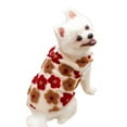 thumbnail image 4 of BAIANNAN Autumn and winter new plush flower cat and dog universal thickened warm and cold pet vest, 4 of 4