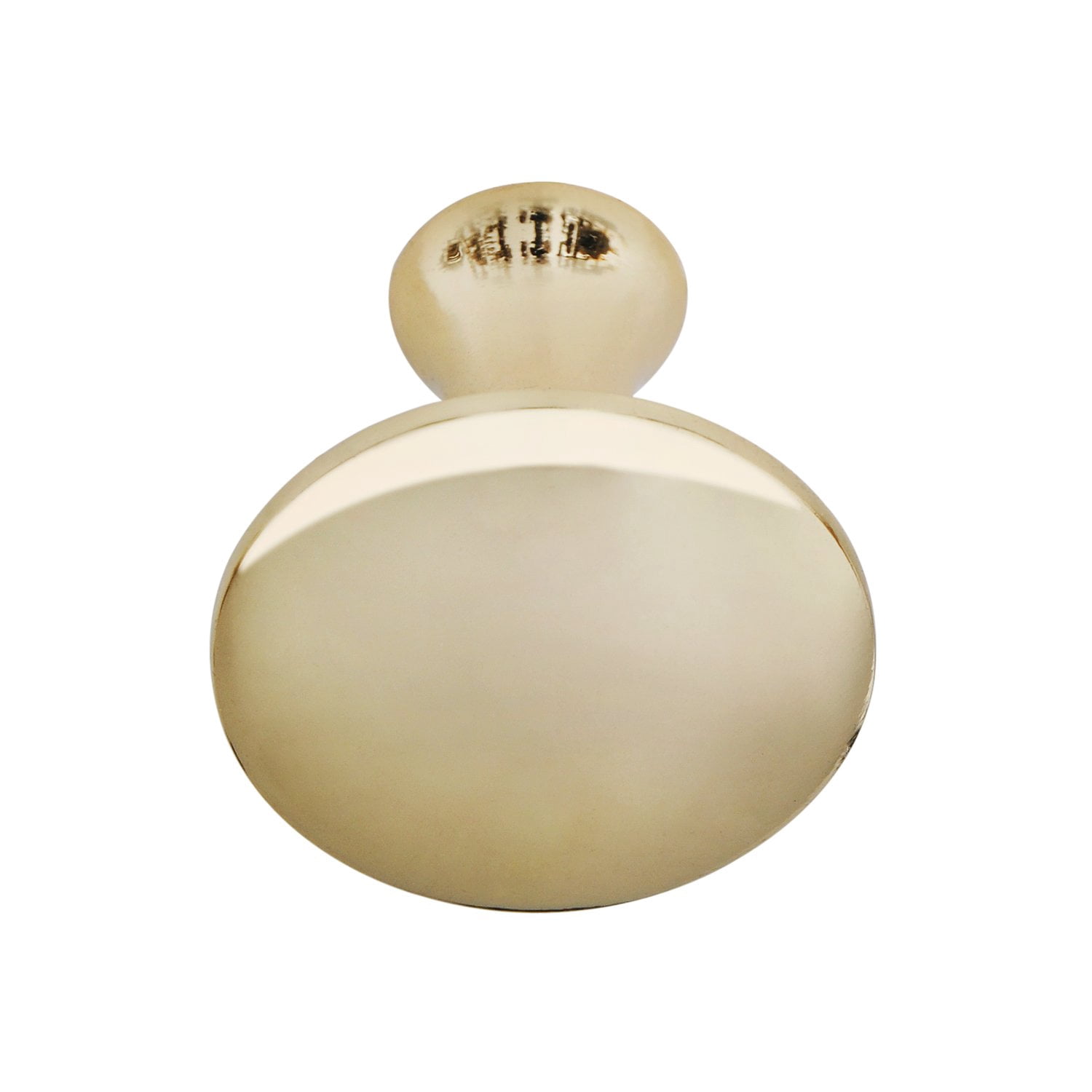 Utopia Alley 10pcs Charlton Cabinet Ring Pull Knob - Decorative Cabinet Drop Pull Knobs for Cabinets and Drawers - Vintage Cabinet Hardware with Hand Finished Polished Gold - Pull Knobs 1 1/5"