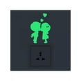 thumbnail image 2 of Topumt Removable Luminous Wall Sticker Switch Decoration, 2 of 5