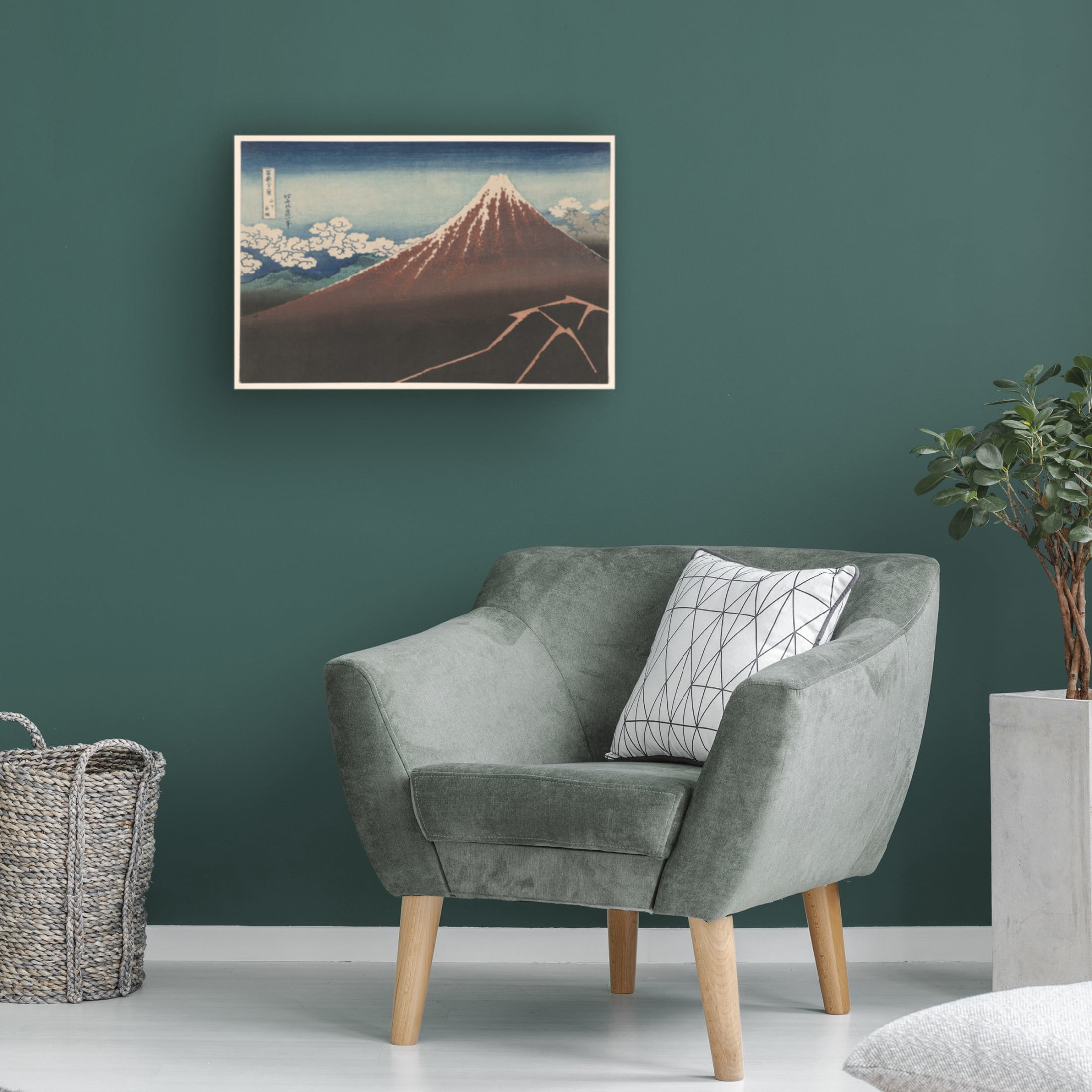 Trademark Fine Art Pictufy  Show Below the Summit Canvas Wall Art