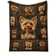 thumbnail image 1 of Decoración del hogar, Mantas, Manta decorativa, Edredón, Manta de franela Yorkshire Terrier Manta para perro Yorkshire, 1 of 3