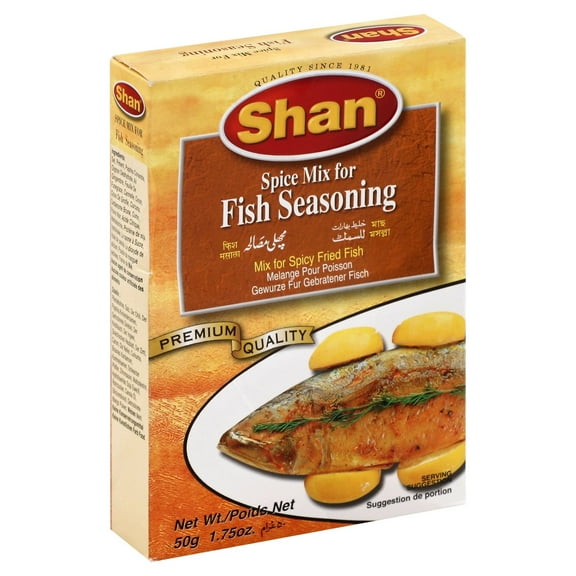Pack Of 2 Shan Spicy Fish Seasoning Mix, 1.75 oz (Package May Vary)
