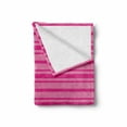 thumbnail image 2 of Hot Pink Soft Flannel Fleece Blanket, Horizontal Bold and Thin Stripes in Pink Tones Geometrical Classic Composition, Cozy Plush for Indoor and Outdoor Use, 70" x 90", Pink Hot Pink, by Ambesonne, 2 of 6