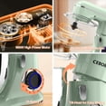 thumbnail image 3 of CEBORY 3-IN-1 Stand Mixer, 6.5 QT Tilt-Head 10-Speed Food Mixer, Kitchen Electric Mixer with Dough Hook, Beater, Whisk, Bowl for Most Home Cooks, 3 of 6