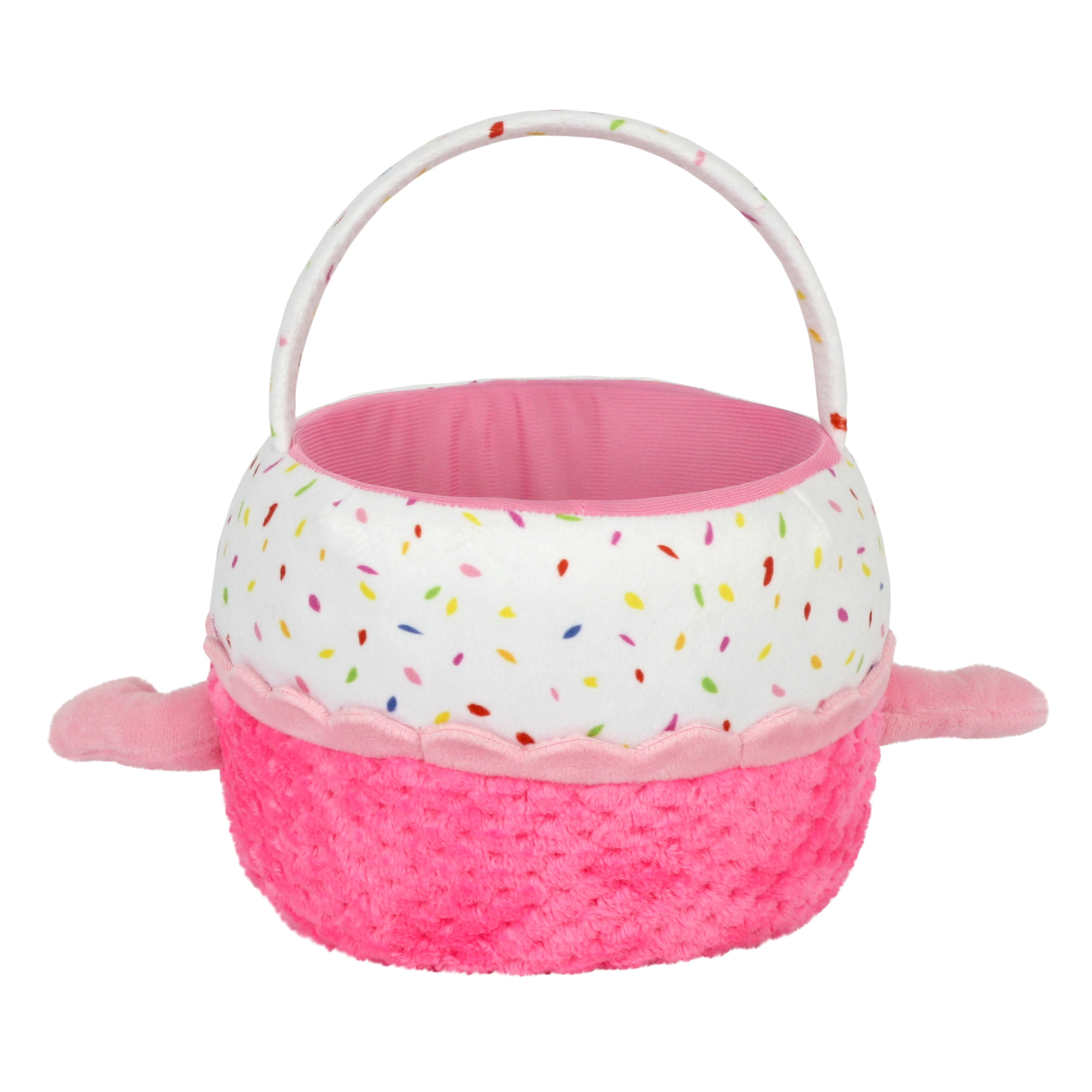 Way to Celebrate 11” Plush Cupcake Easter Basket