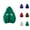 Green, variant on Womens Hoodie 2025 Vintage Goth Print Y2K Zip Up Hoodies with Pockets Jacket Hooded Sweatshirt Hoodie Women Pullover