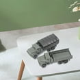 thumbnail image 3 of 2 Piezas 1:72 Vehículos Camión Juguetes Conjunto Des Ornamento Juguetes, Colección Accesorios Transporte Camión Modelo Coche de Juguete para Macarena camión de transporte de juguetes, 3 of 8