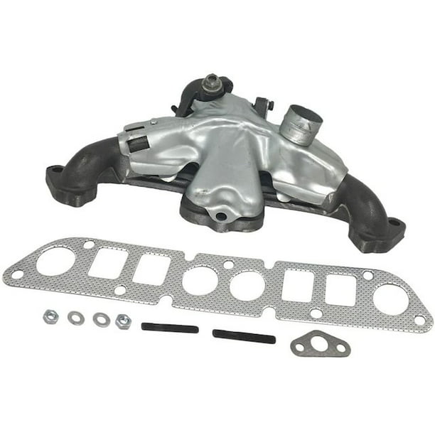 Exhaust Manifold Kit with Gaskets and Hardware - Compatible with 1987 -  1995, 1997 - 2002 Jeep Wrangler  4-Cylinder (Excludes 1996) 1989 1990  1991 1992 1994 1998 1999 2000 2001 