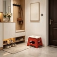 thumbnail image 5 of Gumesh Folding Lightweight Stool - Opens Easy with One Flip - Great for Kitchen, Bathroom or Bedroom, 5 of 6