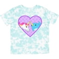 thumbnail image 3 of Inktastic Unicorn and Narwhal Cute Couple Boys or Girls Toddler T-Shirt, 3 of 5