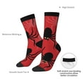 thumbnail image 4 of Pofeuu Spider Print Crew Socks, Adult Running Hiking Socks for Youth and Adult, 4 of 6