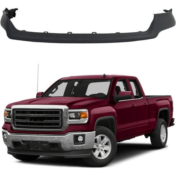 LABLT Front Bumper Cover Replacement for GMC Sierra 1500 2014 2015 GM1014113 23432519