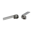 thumbnail image 1 of tredstone Kit de Réparation de Fermeture Éclair Amovible 10 Pcs Remplacement Argent, 1 of 9