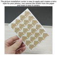thumbnail image 3 of 24pcs Mounting Corner Stickers Lightweight Self-Adhesive Photo for Easy Installment Sticker Waterproof Protect Decor Album Frame DIY Decoration Black, 3 of 5