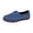 Dark Blue_001, variant on Orthopedic Loafers for Women, Orthopedic Dress Shoes, Casual Lightweight Slip on Stitched Flat-Soled, Stylish Orthopedic Leather Shoes Dark Gray 8（EU-40）
