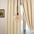 thumbnail image 3 of Warehouse of Tiffany Love 1-light Adjustable Cord Glass Pendant Includes Edison Bulb, 3 of 5
