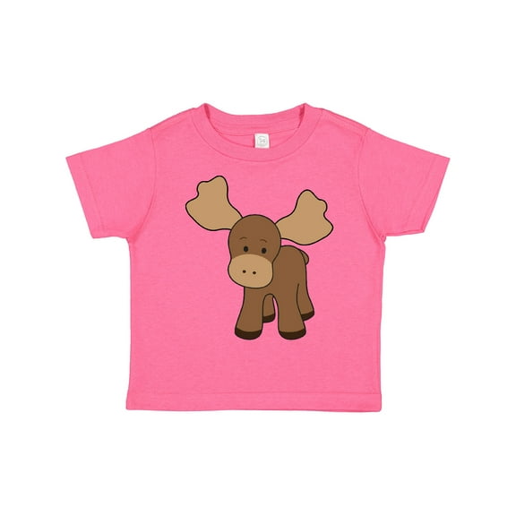Inktastic Cute Moose Boys or Girls Toddler T-Shirt