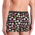 thumbnail image 4 of Bingfone Rainbow Flowers Men's Underwear - Casual Stretch Boxer Briefs-Small, 4 of 7