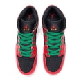 thumbnail image 3 of Big Kid's Jordan 1 Mid SE Black/Fire Red-White-Malachite (DQ8418 006) - 6.5, 3 of 5