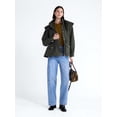 thumbnail image 3 of Free Assembly Women's and Women's Plus Cinched Utility Jacket with Hood, Sizes XS-4X, 3 of 8