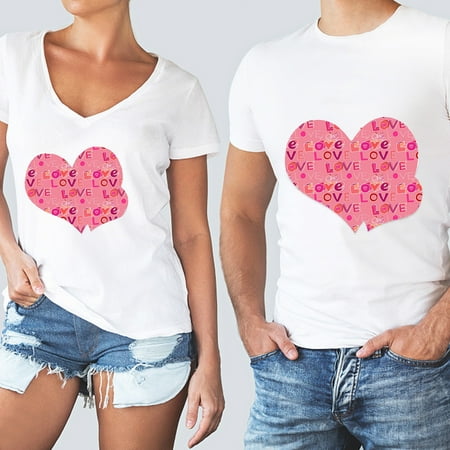 

651 Outdoor Stickers Valentine s Day Heat Transfer Design Handmade DIY Shapes Can Be Immediately For Your Lover Graphics Valentine s Day Print Loving Couple 1pc