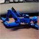 thumbnail image 5 of Robot Action Figure, 3D Printed with Full Articulation Blue, 5 of 5