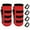 Red, variant on 2-Pack Tactical Molle Water Bottle Pouches for Camping Hiking