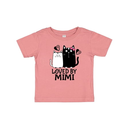 

Inktastic Granddaughter Loved By Mimi Baby Gift Boys or Girls Baby T-Shirt