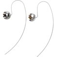 thumbnail image 1 of Aretes Mujer Plata 925 Diseño Unico de Flores Elegantes Plateados Joyeria Accesorios, 1 of 4