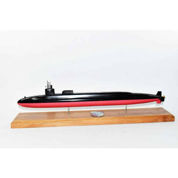 SSGN-728 USS Florida Submarine Model,Navy,Scale Model,Mahogany,20 inch,Ohio Class